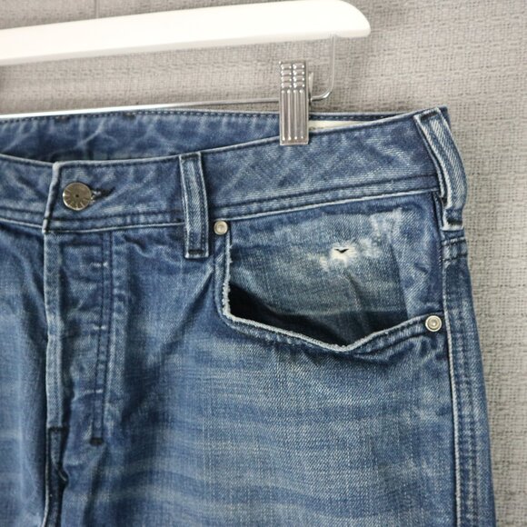 Diesel Zathan Bootcut Denim Faded Made in Italy 34x32 - Picture 4 of 7